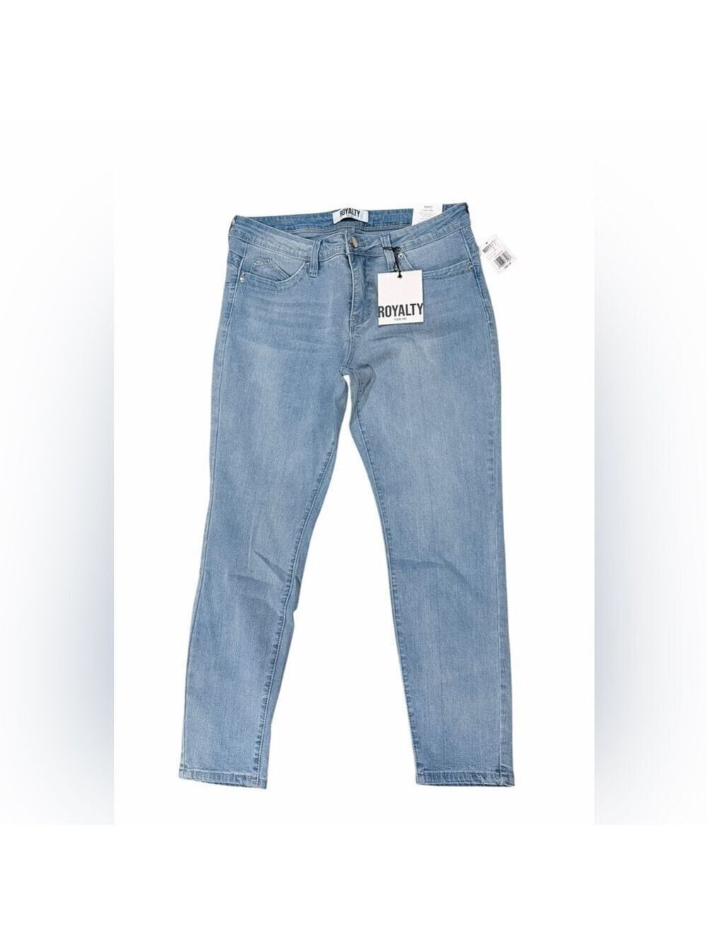 Royalty For Me Light Wash Skinny Jeans Petite Size 14